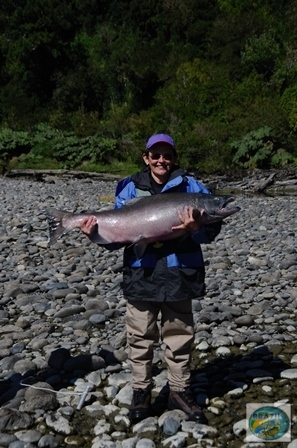 Fotos da pesca esportiva em Chaiten no Chile